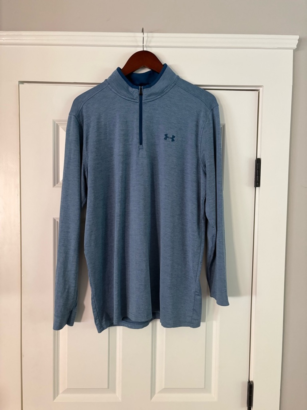 Under Armour Blue Golf HeatGear Pullover XL